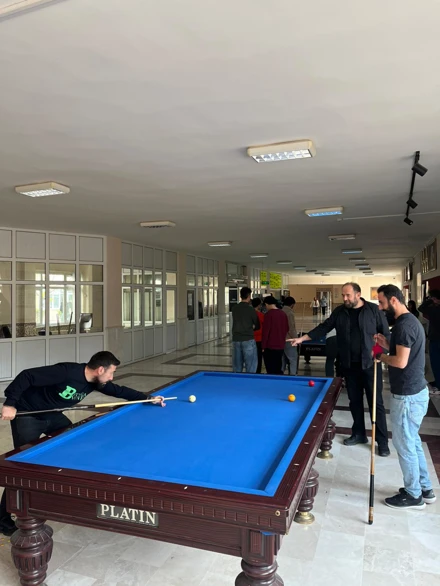 Fen Fakültesi Bilardo Turnuvası Gerçekleştirildi